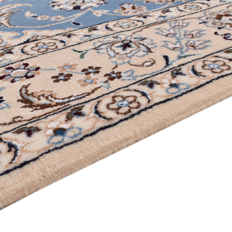 Alfombra Persa - Nain - Real - 242 x 158 cm - azul