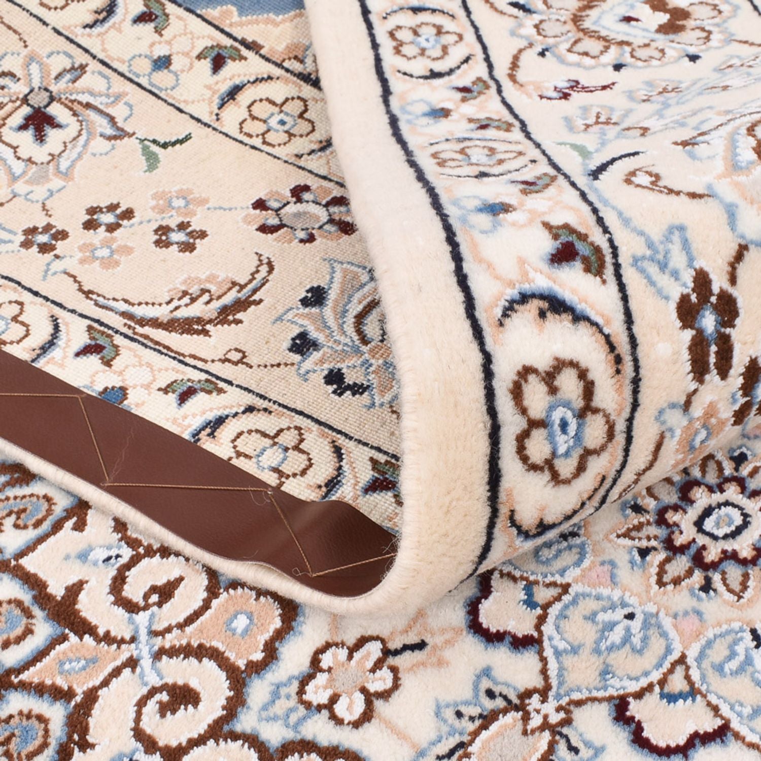 Alfombra Persa - Nain - Real - 242 x 158 cm - azul