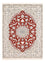 Alfombra Persa - Nain - Real - 205 x 148 cm - rojo