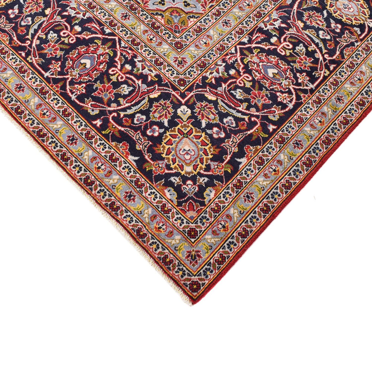 Alfombra persa - Keshan - 392 x 290 cm - rojo