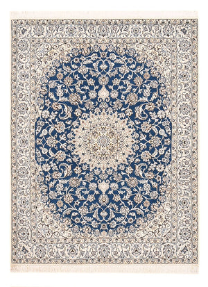 Alfombra Persa - Nain - Real - 199 x 149 cm - azul