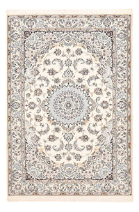 Alfombra Persa - Nain - Real - 245 x 158 cm - crema