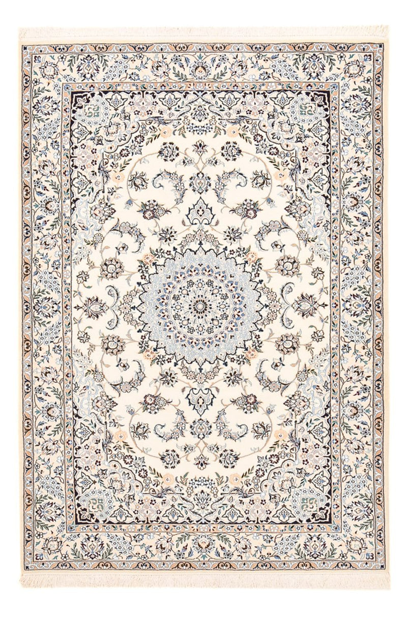 Alfombra Persa - Nain - Real - 245 x 158 cm - crema