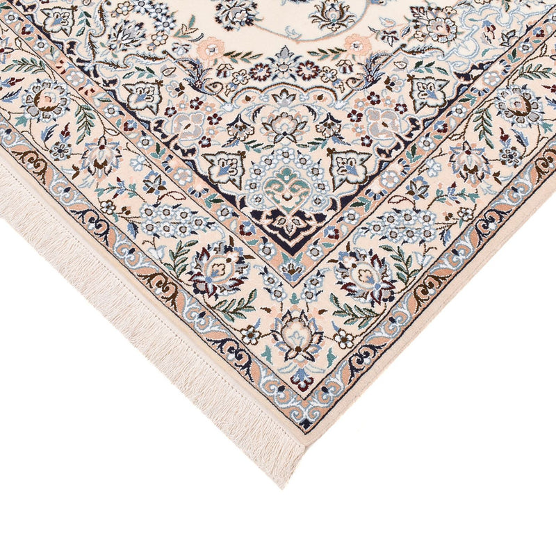 Alfombra Persa - Nain - Real - 245 x 158 cm - crema