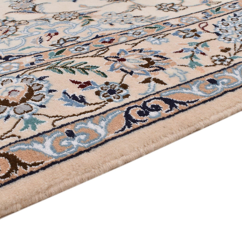Alfombra Persa - Nain - Real - 245 x 158 cm - crema