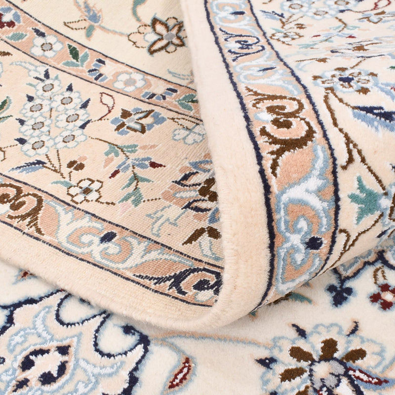 Alfombra Persa - Nain - Real - 245 x 158 cm - crema