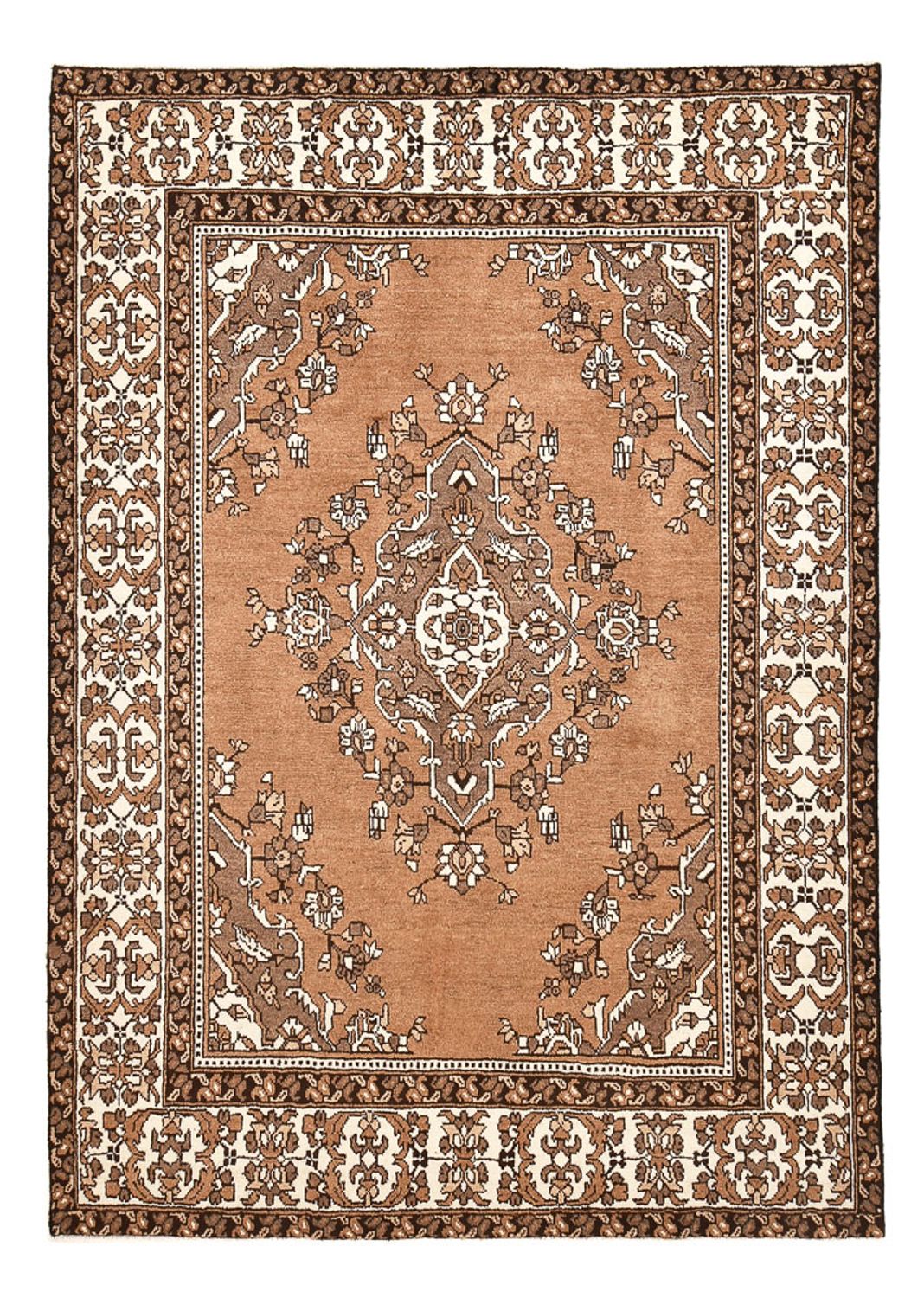 Alfombra persa - Clásica - 291 x 207 cm - beige oscuro