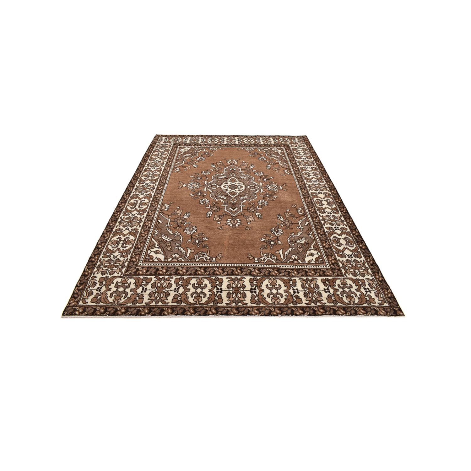Alfombra persa - Clásica - 291 x 207 cm - beige oscuro