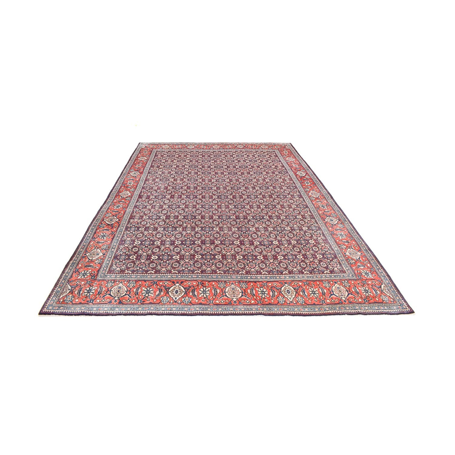 Alfombra persa - Clásica - 399 x 277 cm - azul oscuro
