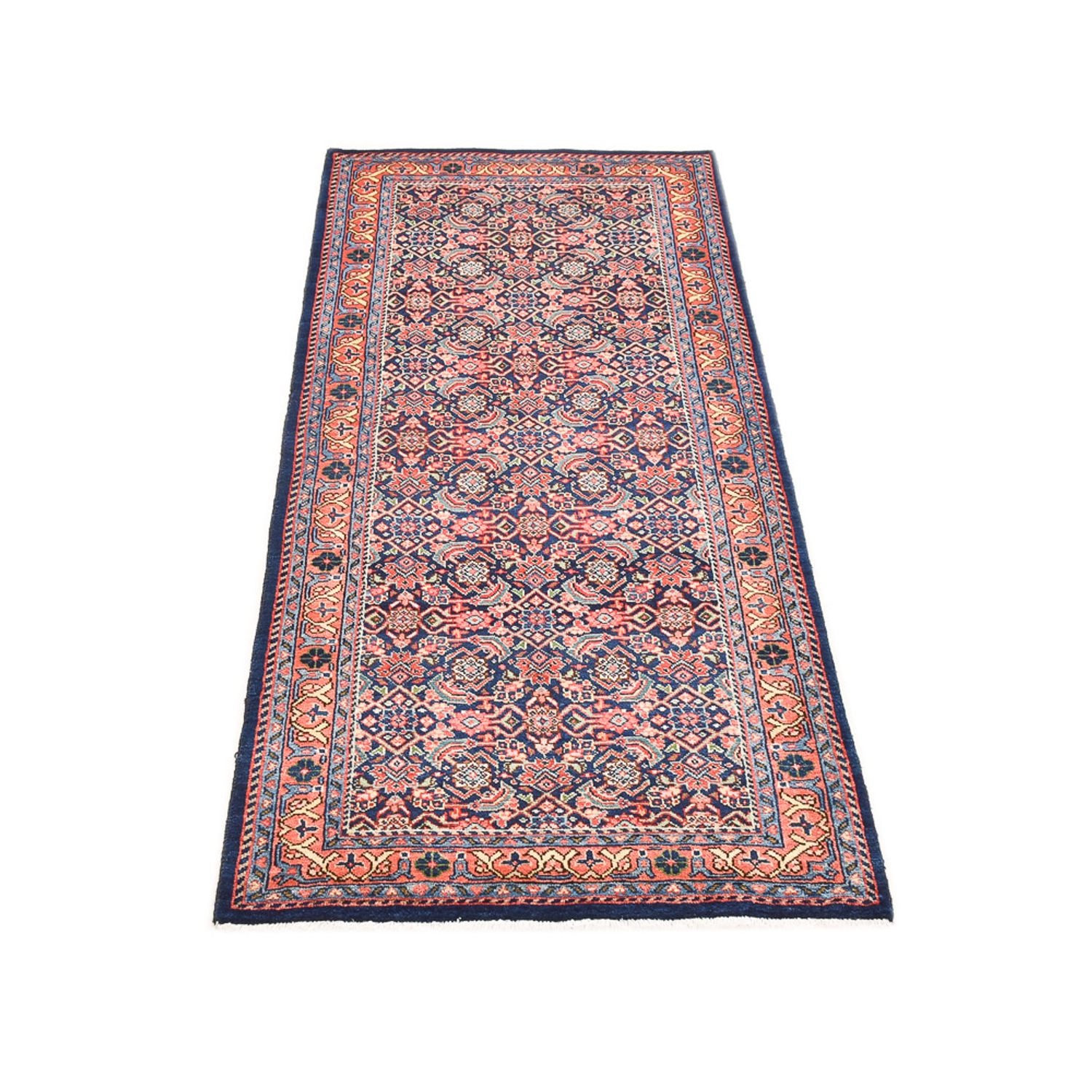 Alfombra de pasillo Alfombra persa - Clásica - 197 x 81 cm - óxido
