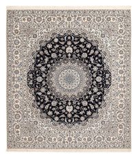 Alfombra Persa - Nain - Prima - 300 x 254 cm - azul oscuro