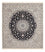 Alfombra Persa - Nain - Prima - 300 x 254 cm - azul oscuro