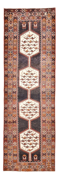 Alfombra de pasillo Alfombra persa - Nómada - 309 x 104 cm - multicolor