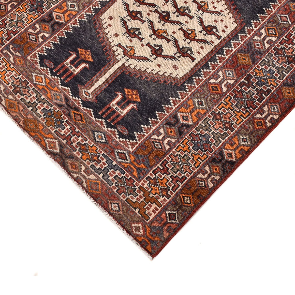 Alfombra de pasillo Alfombra persa - Nómada - 309 x 104 cm - multicolor