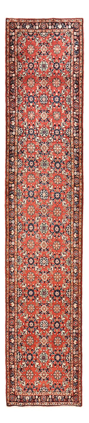 Alfombra de pasillo Alfombra persa - Nómada - 412 x 89 cm - rojo