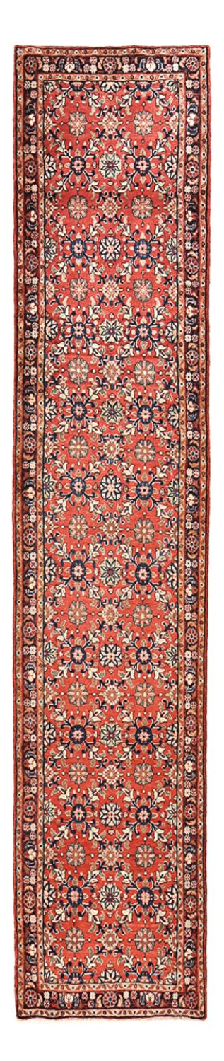 Alfombra de pasillo Alfombra persa - Nómada - 412 x 89 cm - rojo