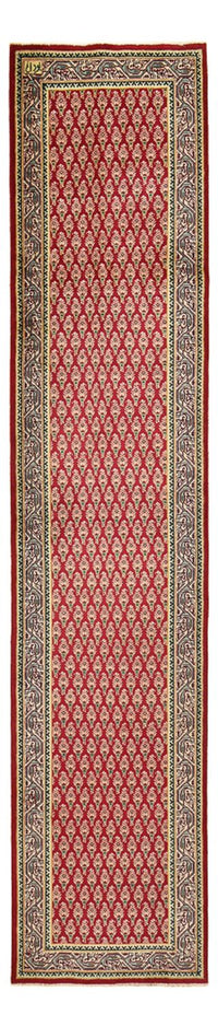 Alfombra de pasillo Alfombra persa - Tabriz - 475 x 99 cm - rojo