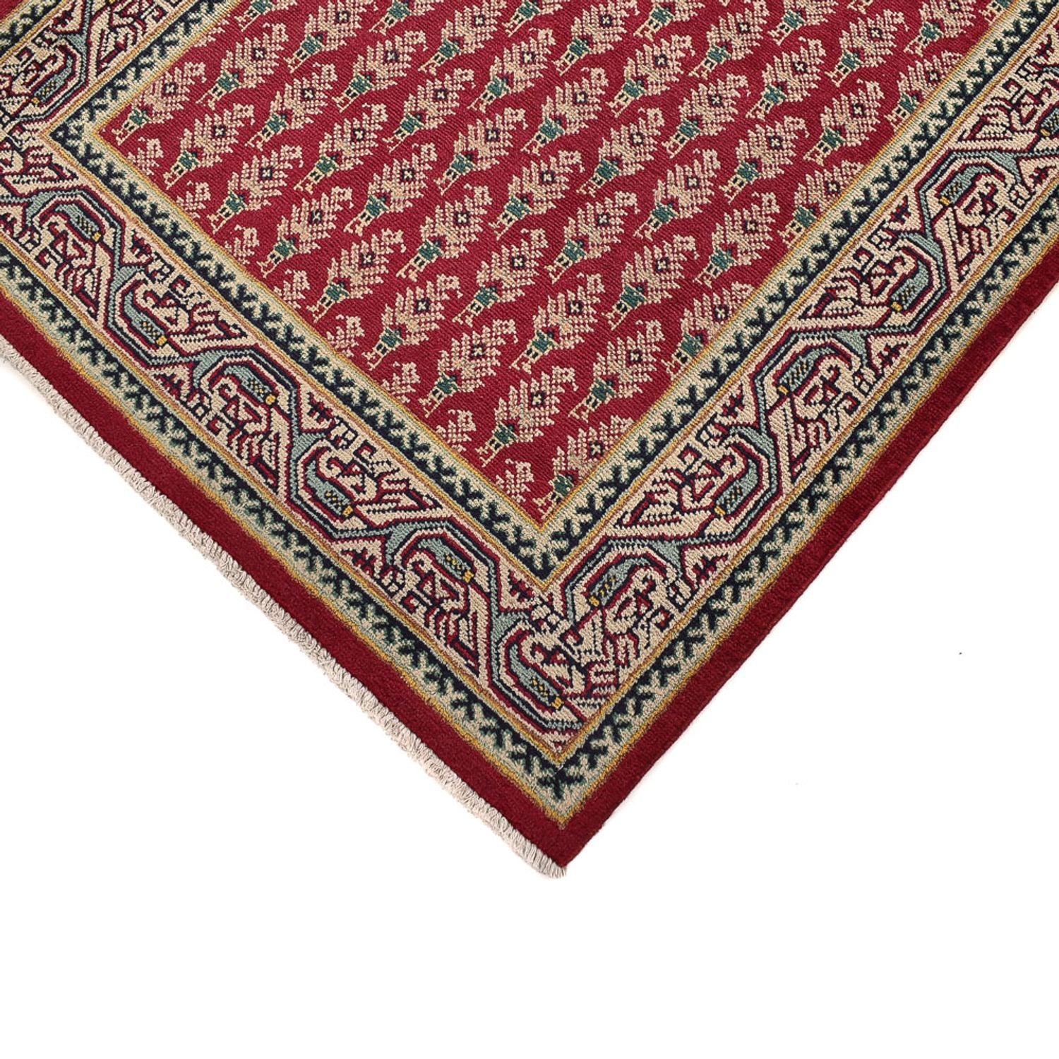 Alfombra de pasillo Alfombra persa - Tabriz - 475 x 99 cm - rojo
