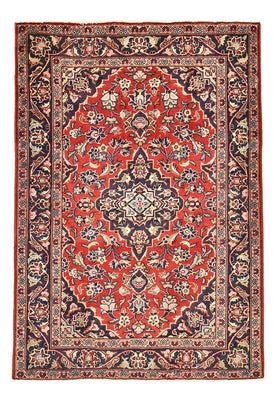 Alfombra persa - Keshan - 150 x 97 cm - rojo