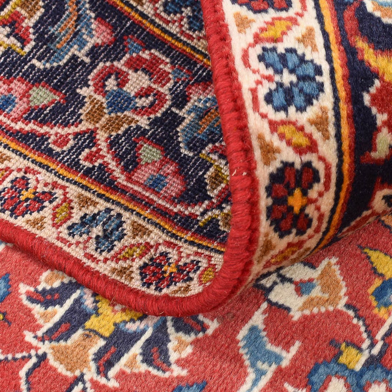 Alfombra persa - Keshan - 148 x 100 cm - rojo