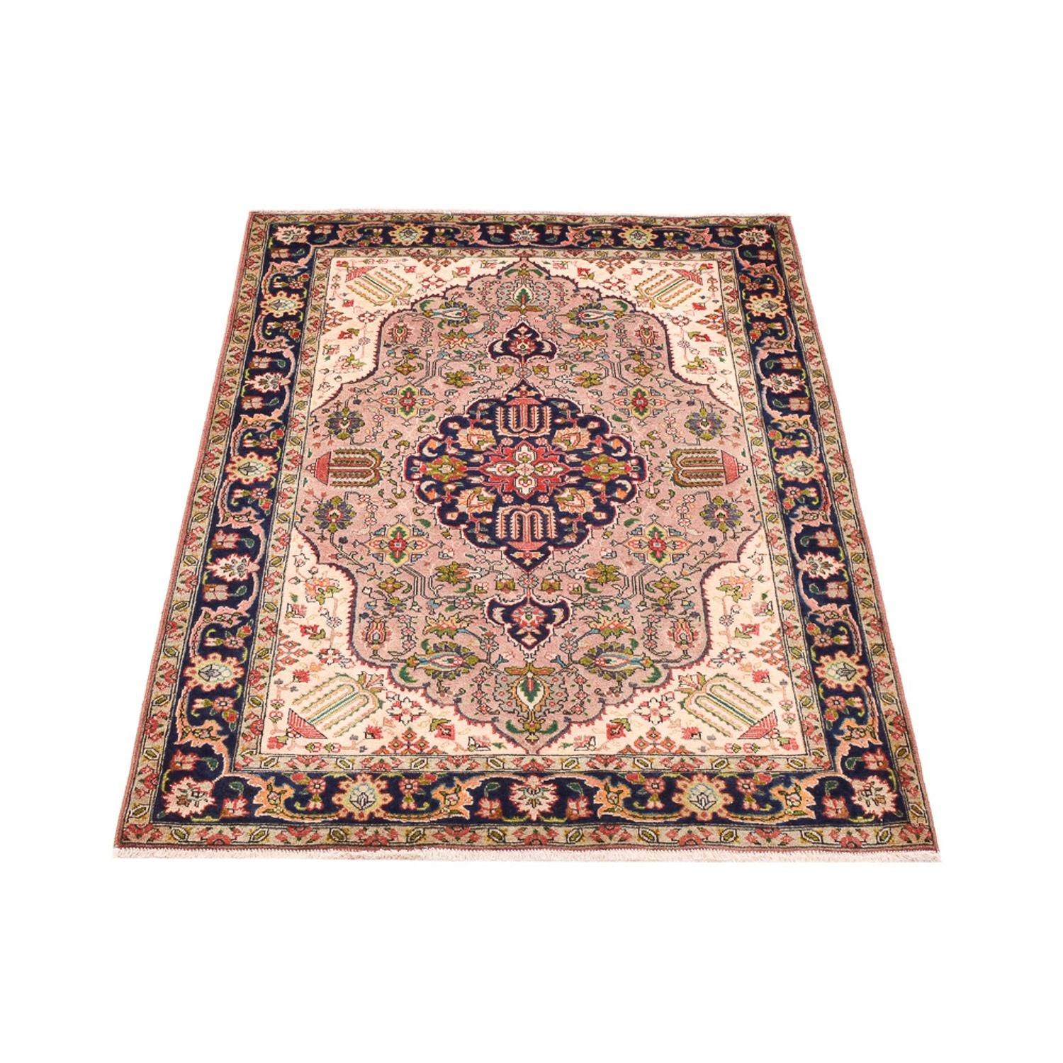 Alfombra persa - Tabriz - 140 x 100 cm - beige