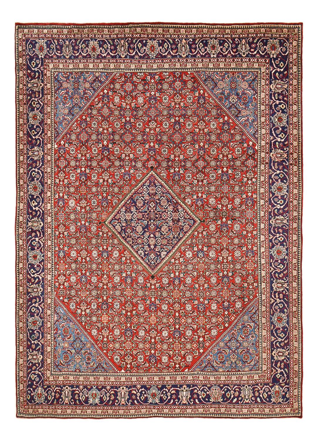 Alfombra persa - Clásica - 404 x 294 cm - óxido