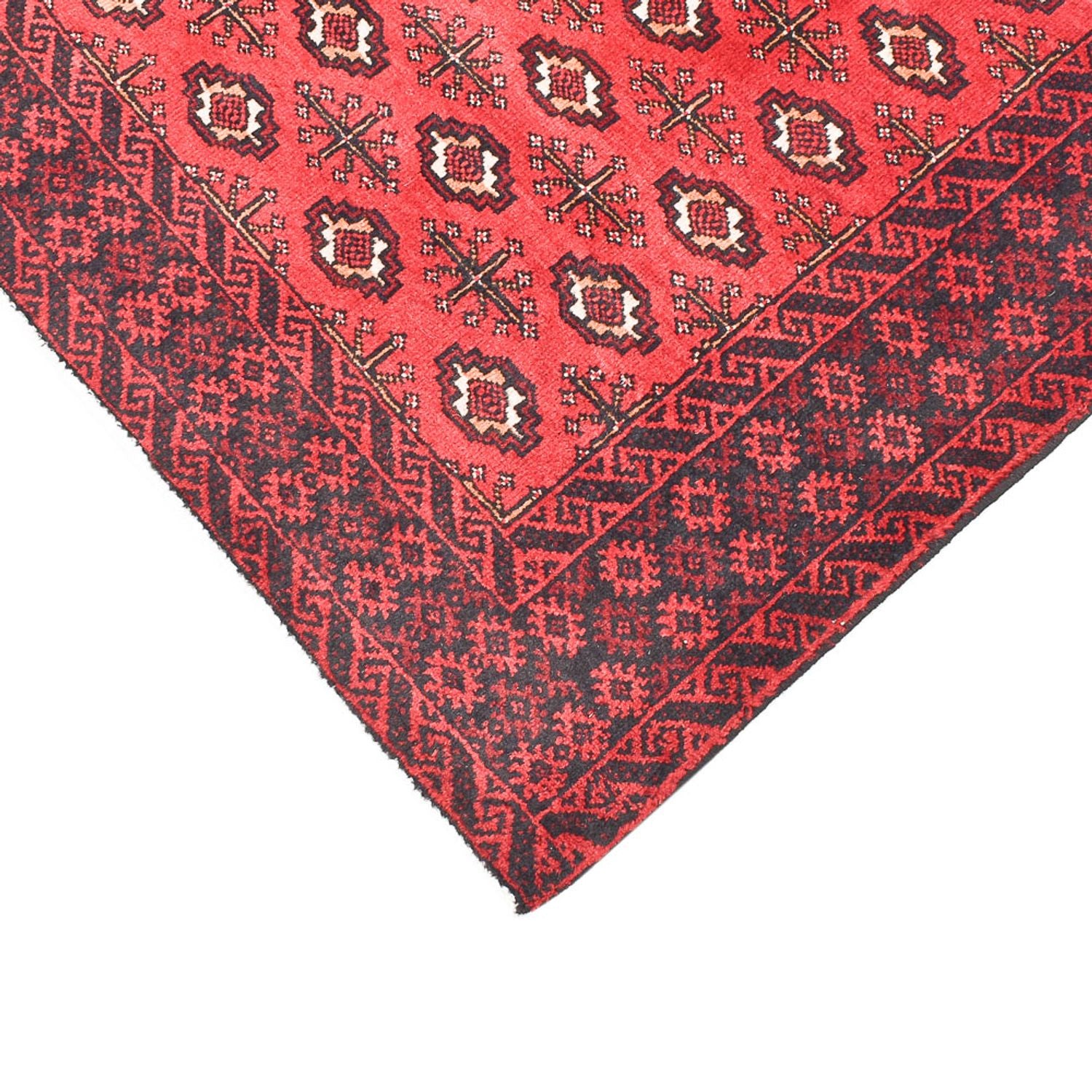 Alfombra de pasillo Alfombra persa - Nómada - 178 x 102 cm - rojo