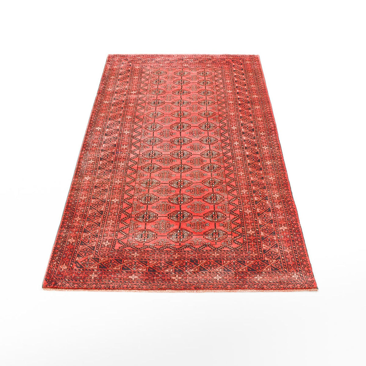 Alfombra persa - Nómada - 200 x 116 cm - rojo
