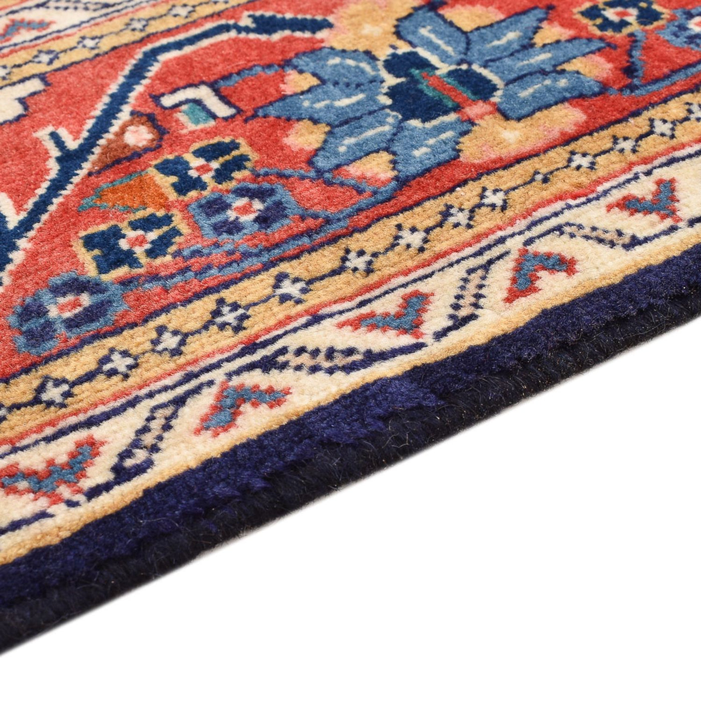 Alfombra persa - Nómada - 170 x 110 cm - azul oscuro