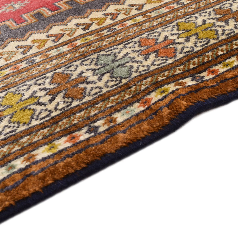 Alfombra persa - Nómada - 174 x 135 cm - multicolor