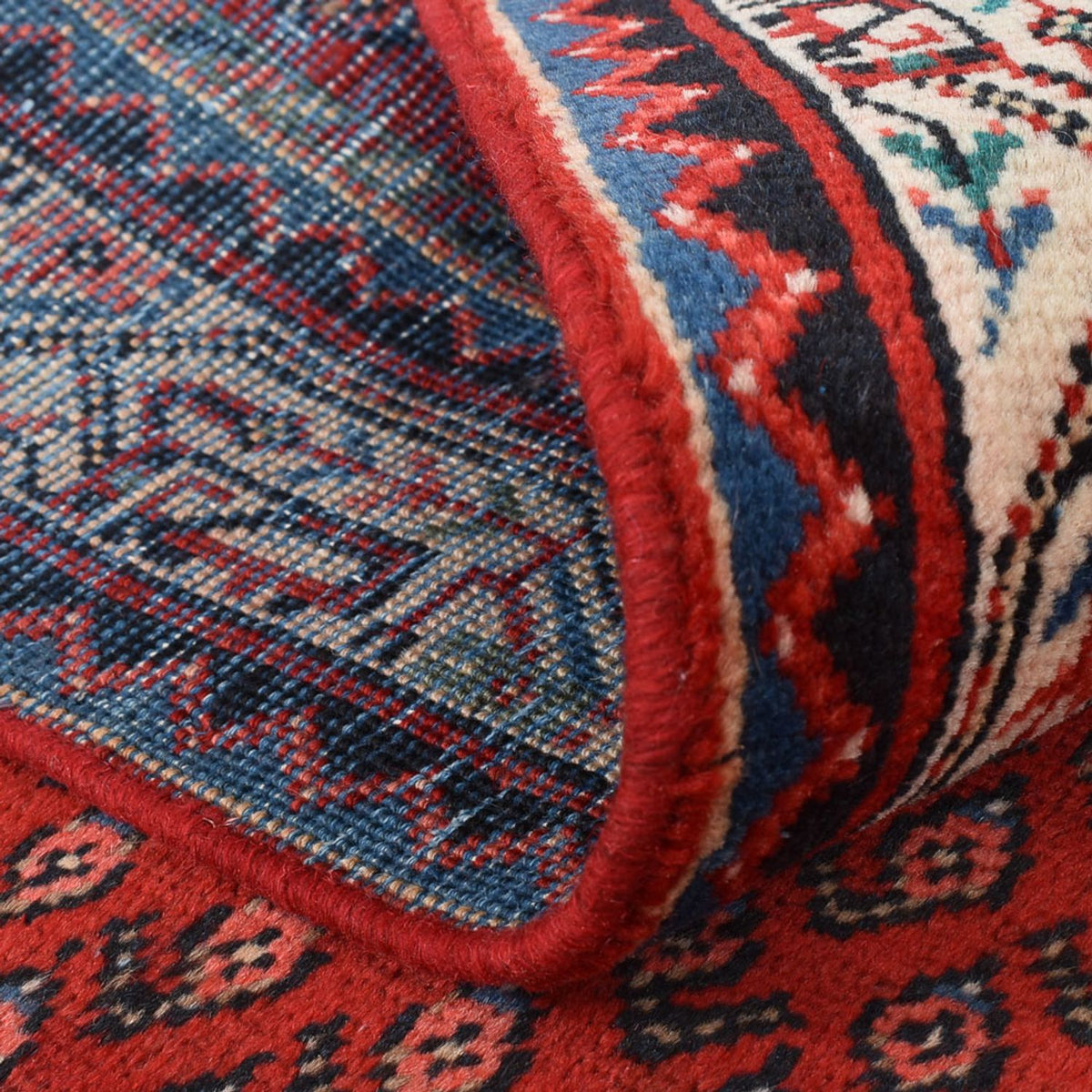 Alfombra de pasillo Alfombra persa - Clásica - 307 x 103 cm - rojo