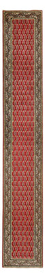 Alfombra de pasillo Alfombra persa - Tabriz - 460 x 73 cm - rojo