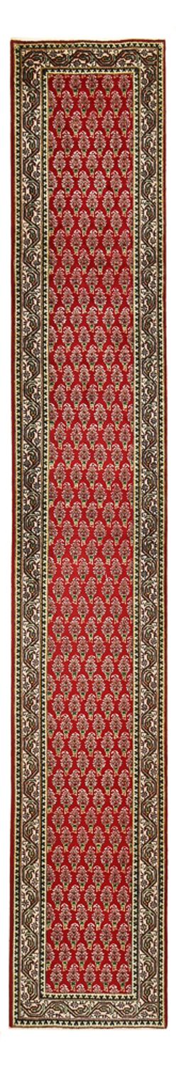 Alfombra de pasillo Alfombra persa - Tabriz - 460 x 73 cm - rojo