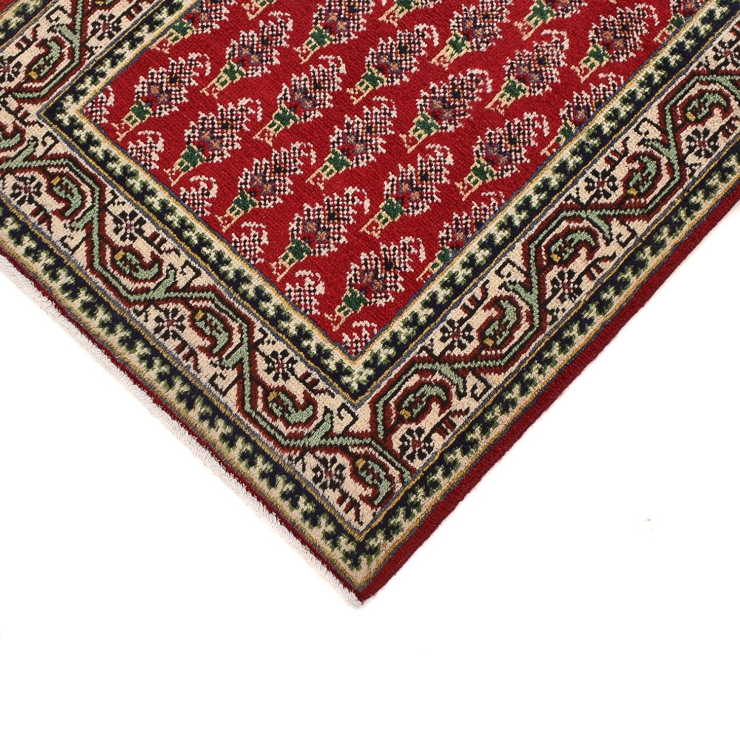 Alfombra de pasillo Alfombra persa - Tabriz - 460 x 73 cm - rojo