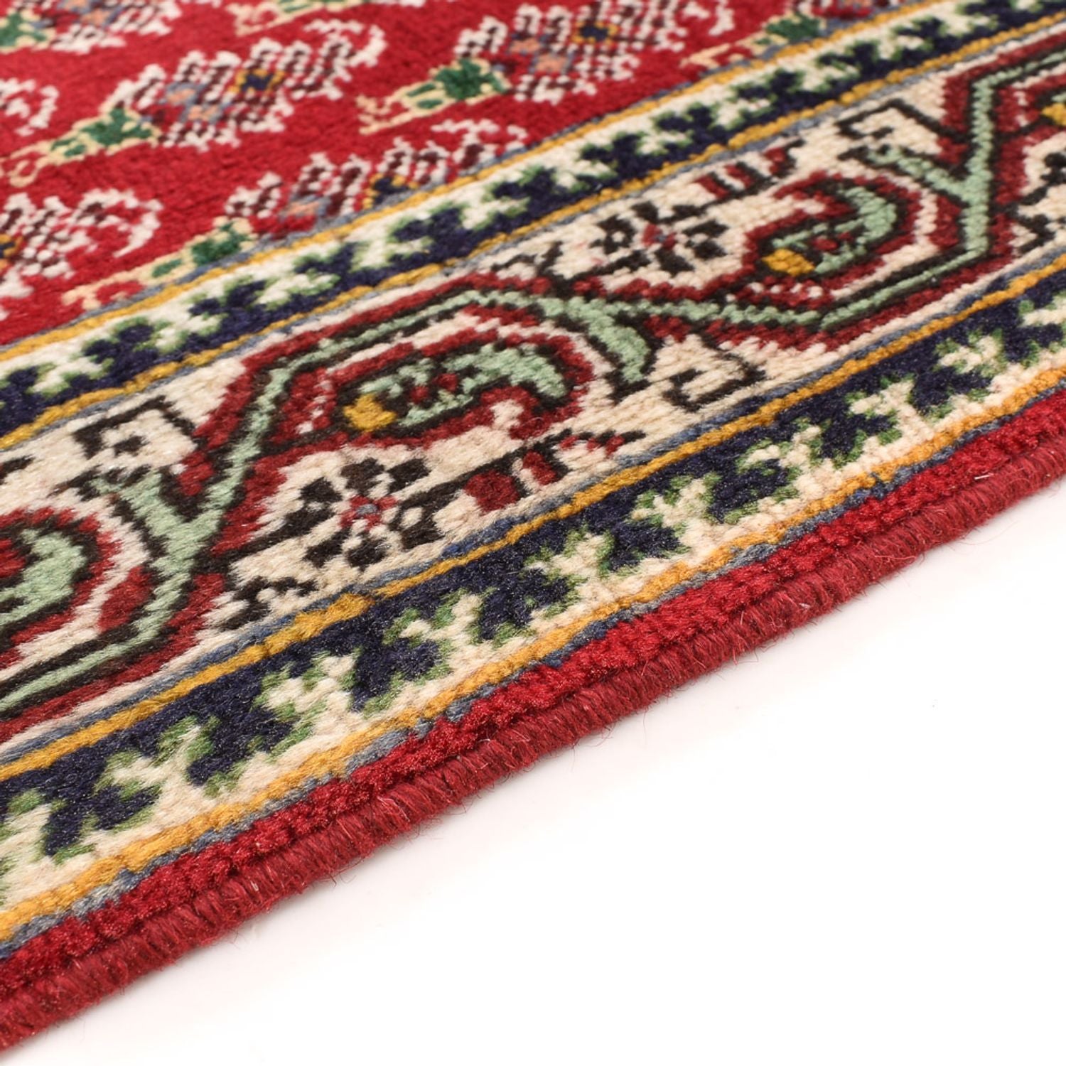 Alfombra de pasillo Alfombra persa - Tabriz - 460 x 73 cm - rojo