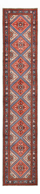 Alfombra de pasillo Alfombra persa - Nómada - 386 x 78 cm - rojo claro