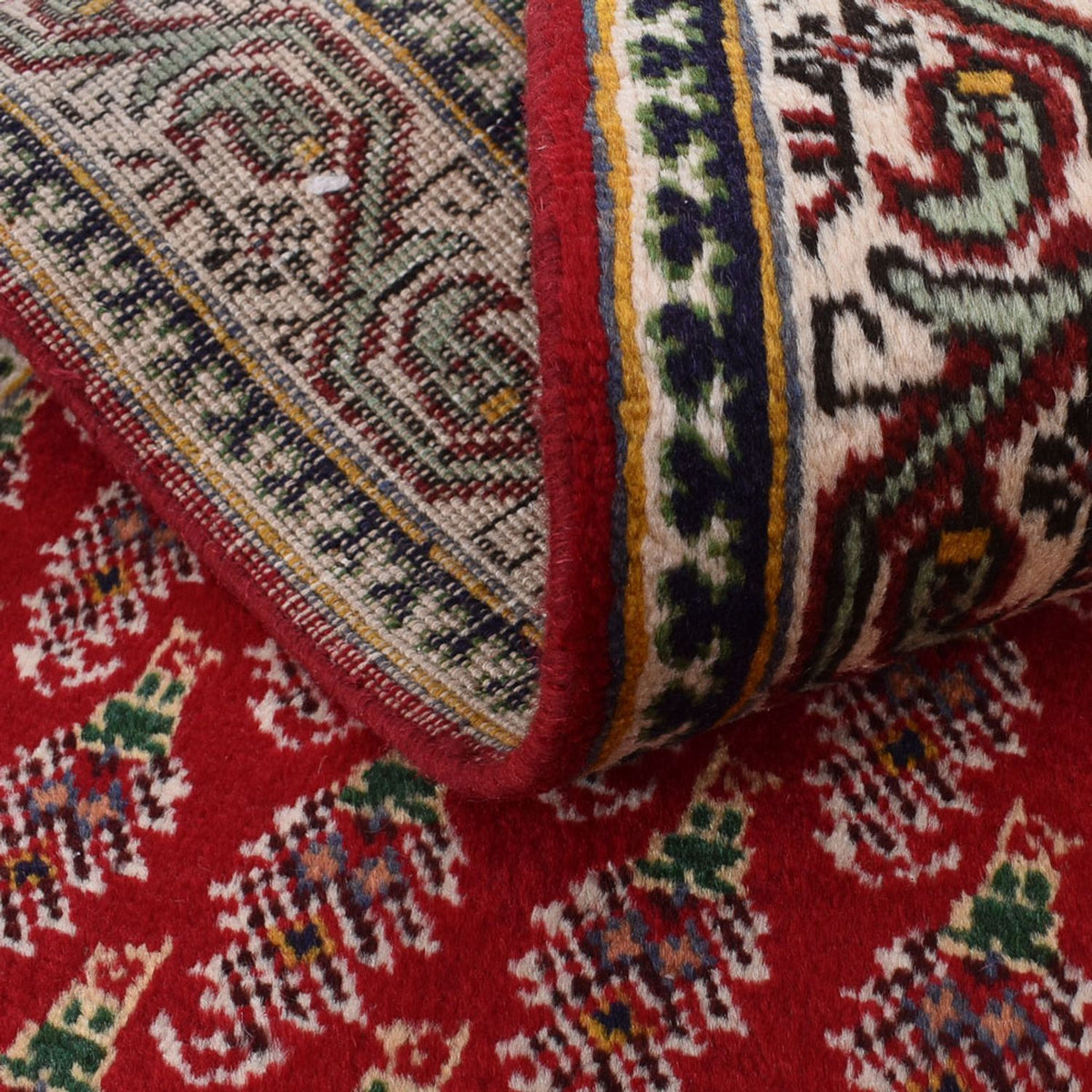 Alfombra de pasillo Alfombra persa - Tabriz - 457 x 71 cm - rojo