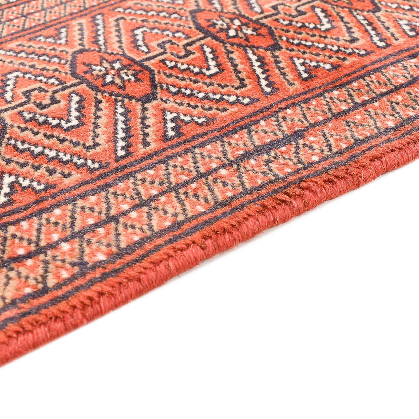 Alfombra persa - Nómada - 151 x 100 cm - naranja