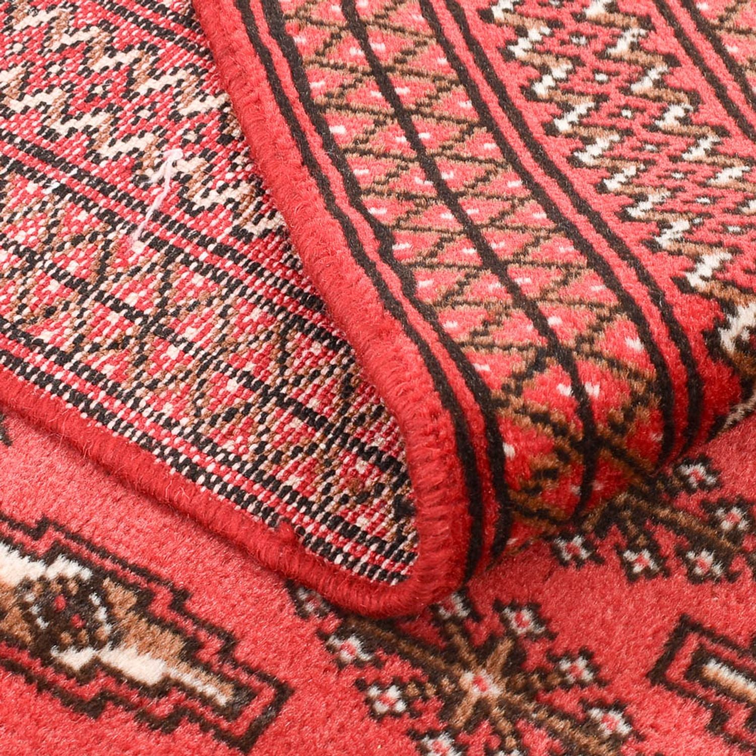 Alfombra Belutsch - 143 x 96 cm - rojo