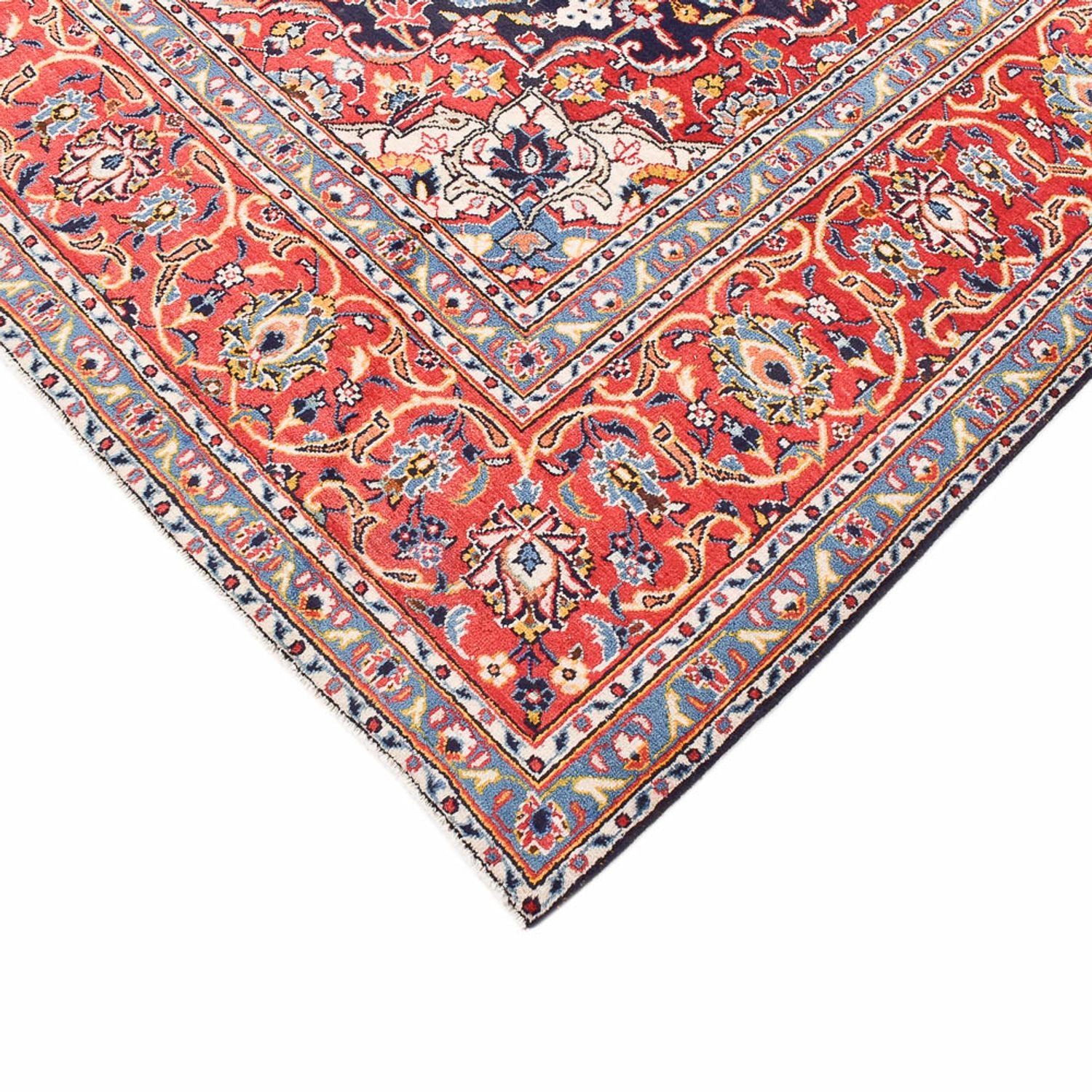 Alfombra persa - Keshan - 342 x 242 cm - óxido