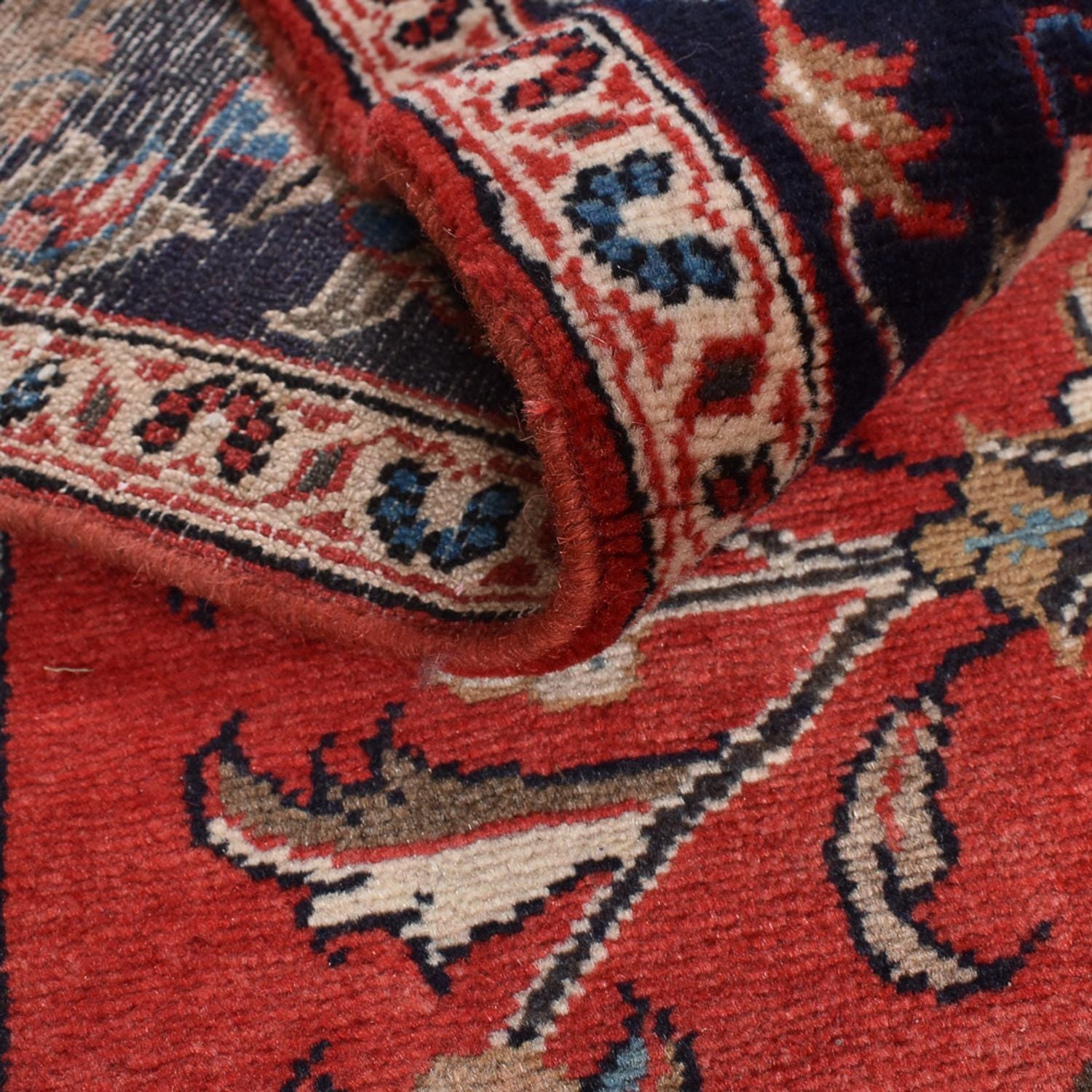 Alfombra de pasillo Alfombra persa - Nómada - 400 x 161 cm - rojo