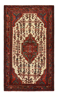 Alfombra Turkaman - 168 x 99 cm - rojo