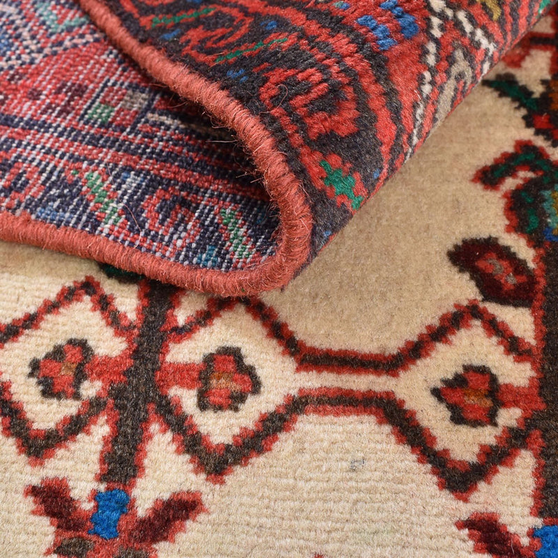 Alfombra Turkaman - 168 x 99 cm - rojo