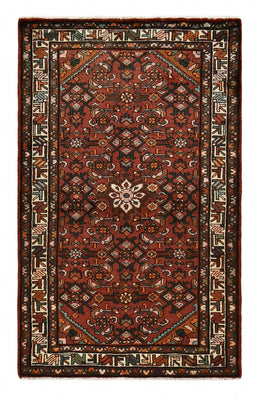 Alfombra persa - Nómada - 163 x 100 cm - rojo oscuro