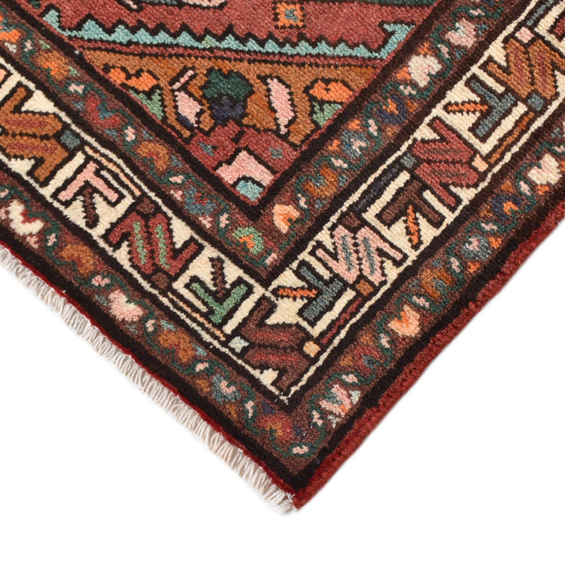 Alfombra persa - Nómada - 163 x 100 cm - rojo oscuro