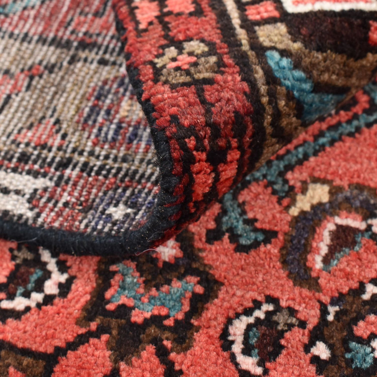 Alfombra persa - Nómada - 154 x 100 cm - rojo claro