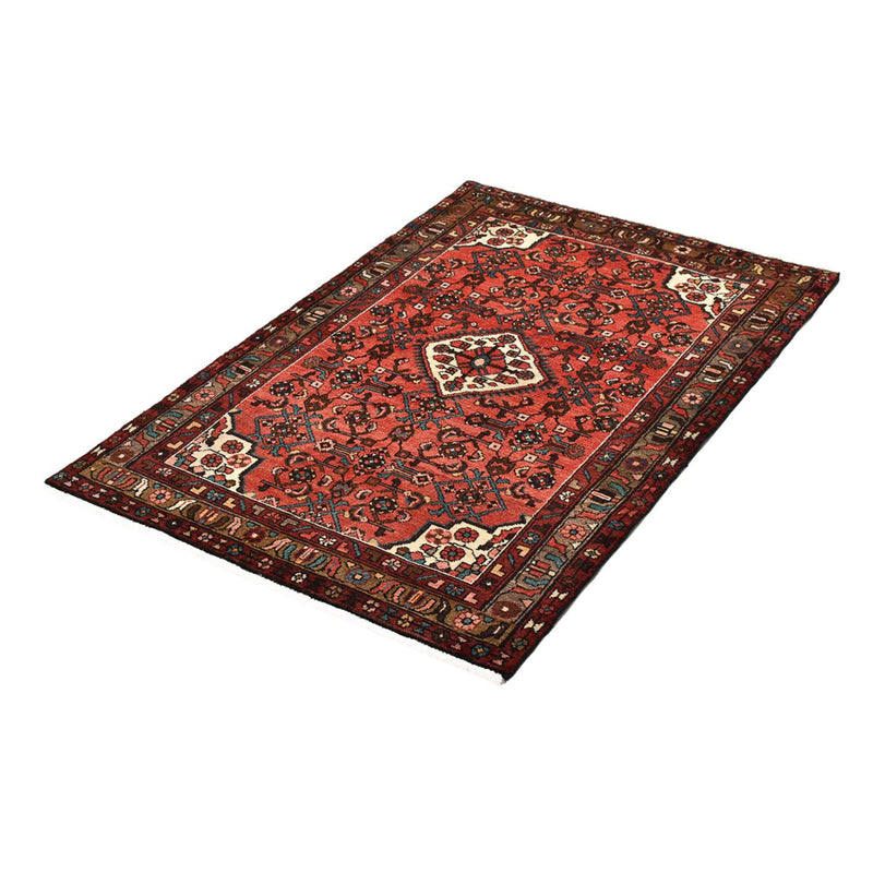 Alfombra persa - Nómada - 154 x 100 cm - rojo claro