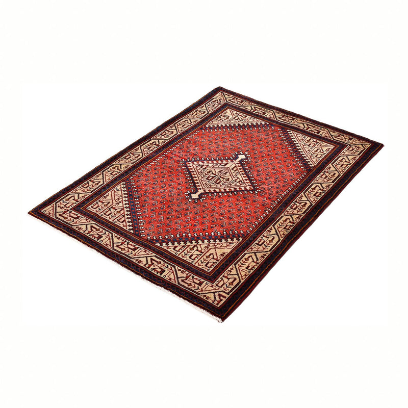 Alfombra persa - Clásica - 155 x 100 cm - rojo