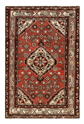Alfombra persa - Nómada - 154 x 100 cm - rojo