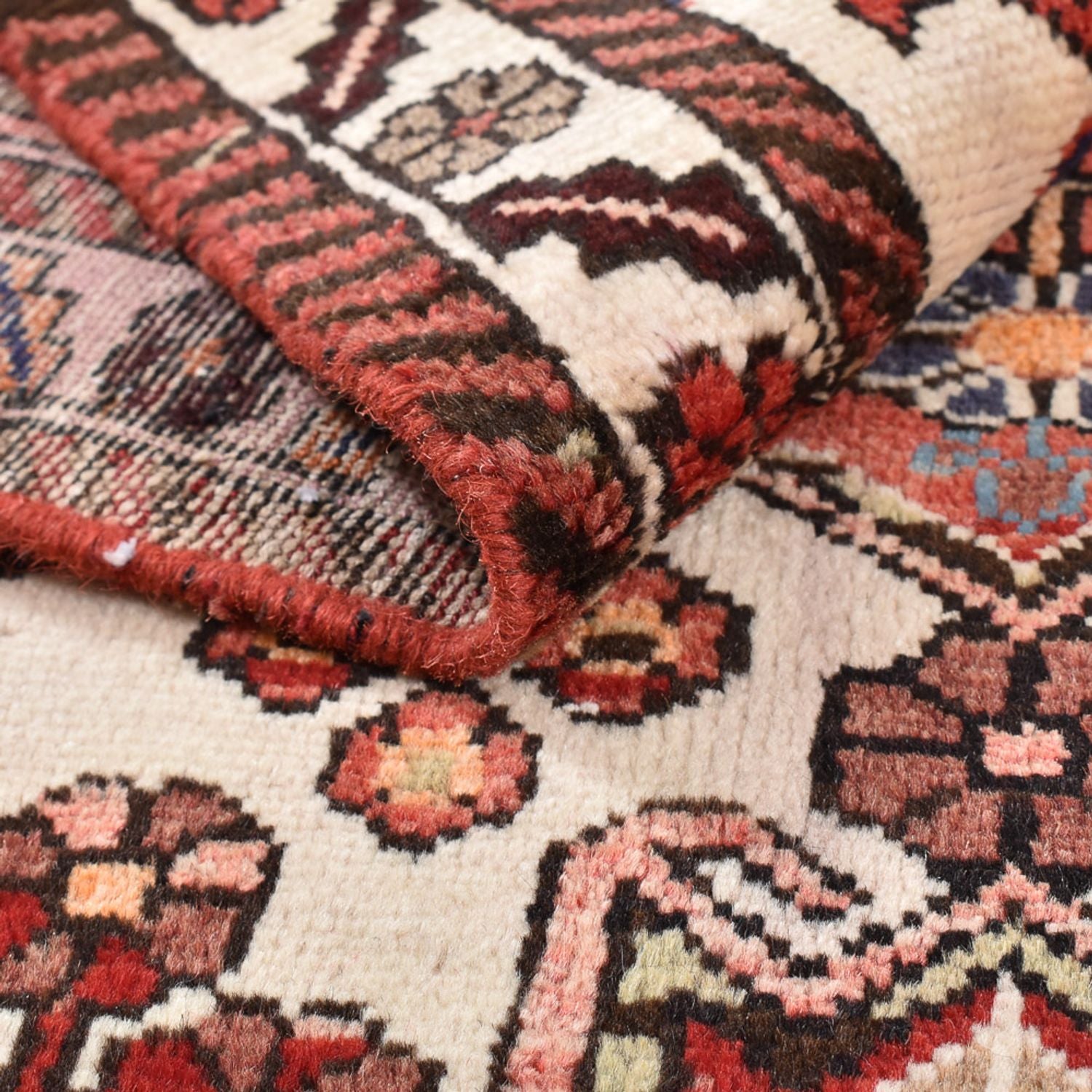 Alfombra persa - Nómada - 154 x 101 cm - rojo
